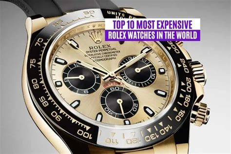 rolex sought after references in the world|most expensive rolex 2024.